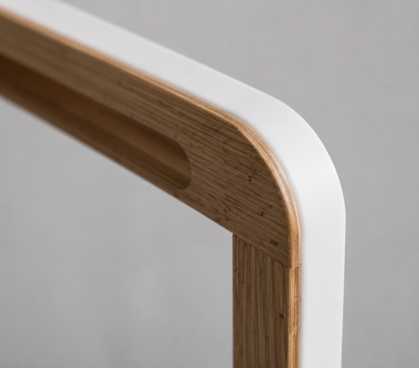 Detalle material curvo